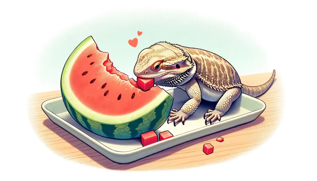 can bearded dragons eat watermelon?
