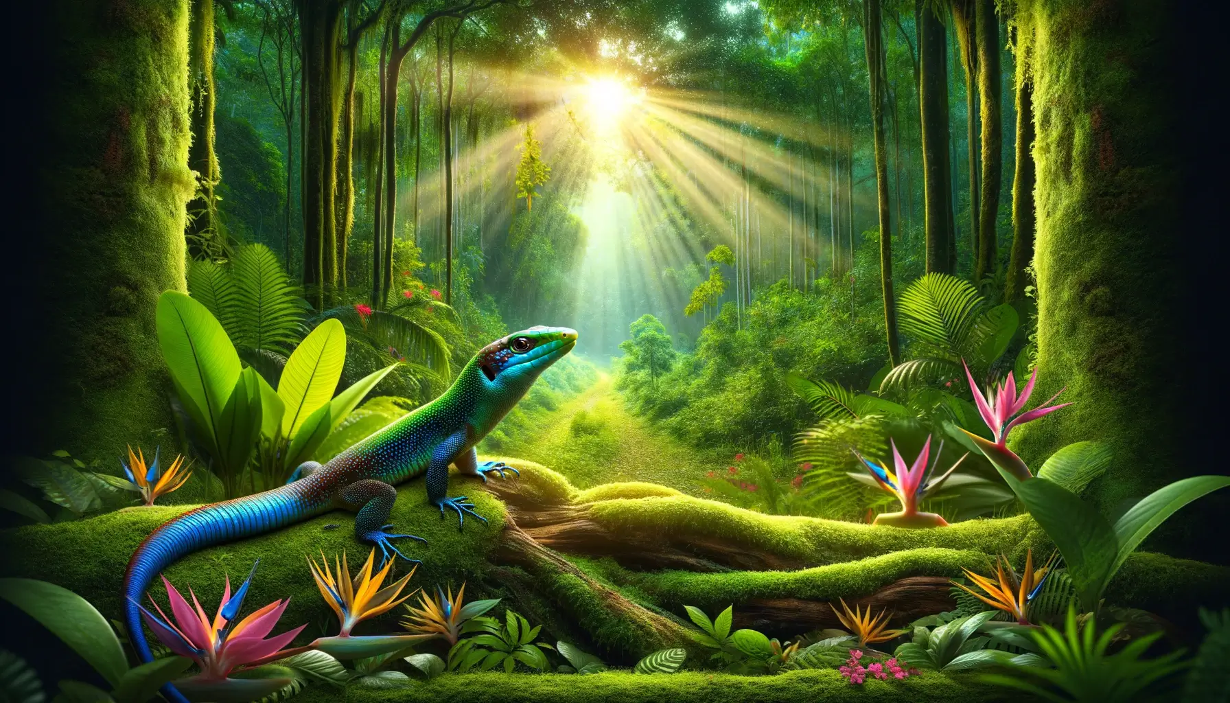 Discover the Vibrant World of the Blue Tailed Skink