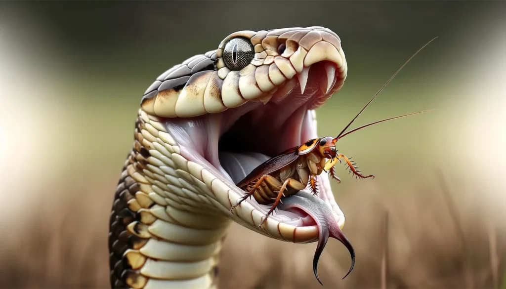 Do Snakes Consume Cockroaches