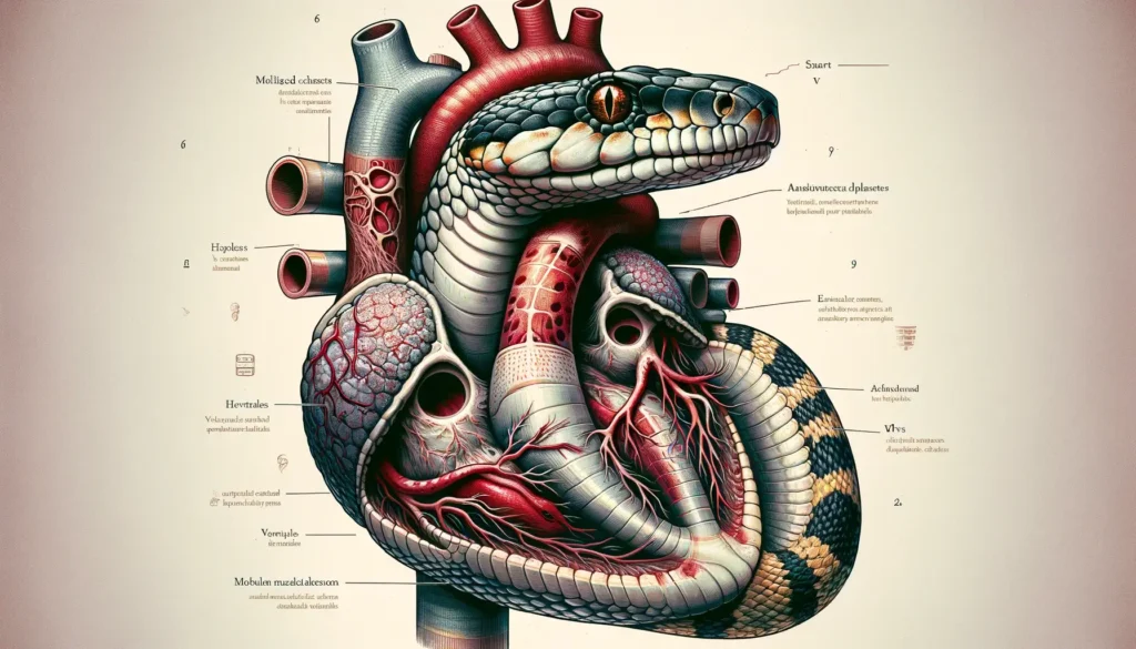 Evolutionary Adaptations in Snake Hearts