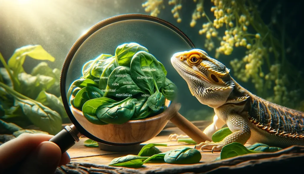 can baby bearded dragons eat spinach
