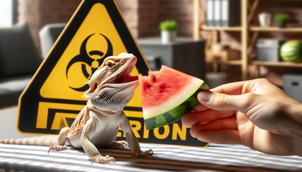 can baby bearded dragons eat watermelon
