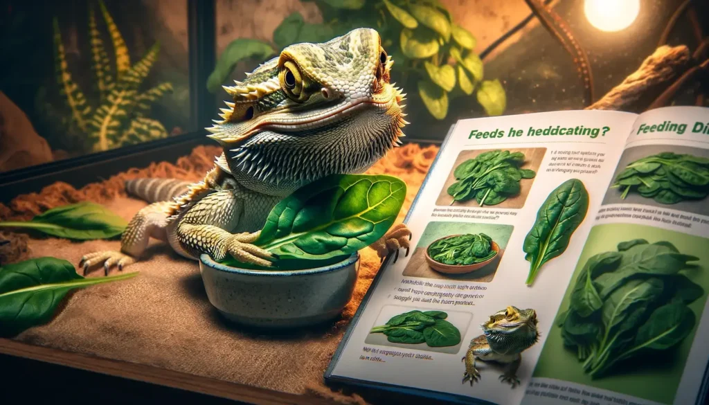 can bearded dragons eat spinach and arugula
