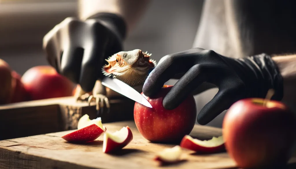 Preparing Apples for Your Dragon