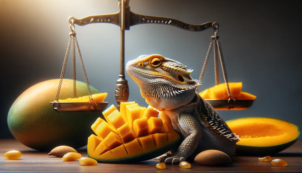 can bearded dragons eat mangos