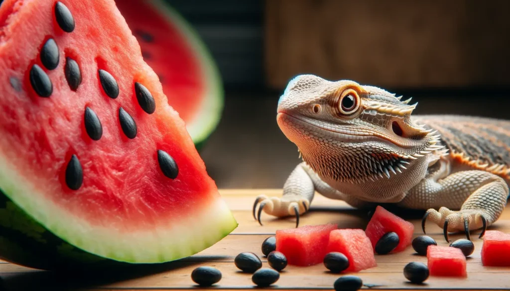 can bearded dragons eat watermelon seeds
