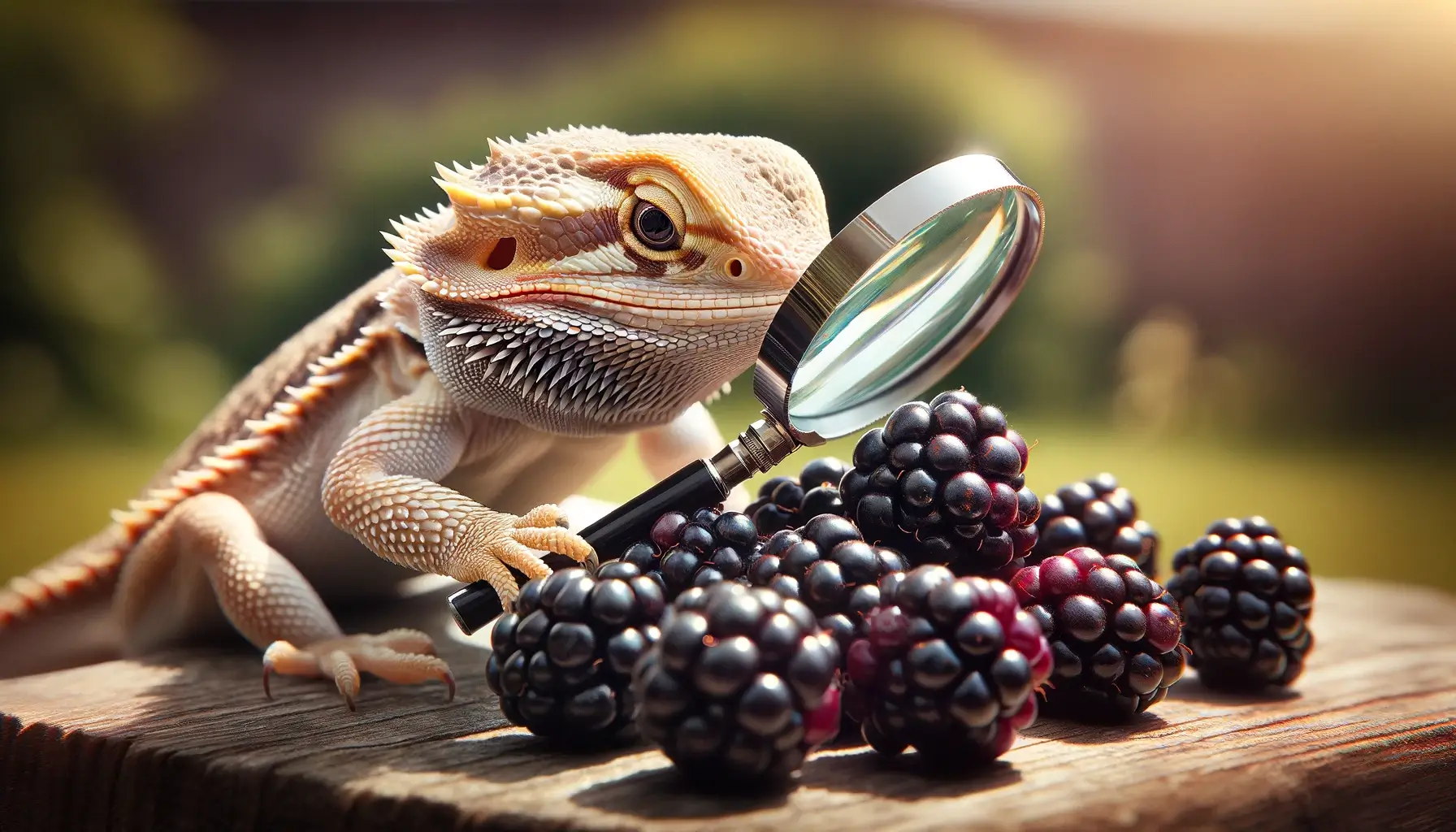 can bearded dragons eat blackberries