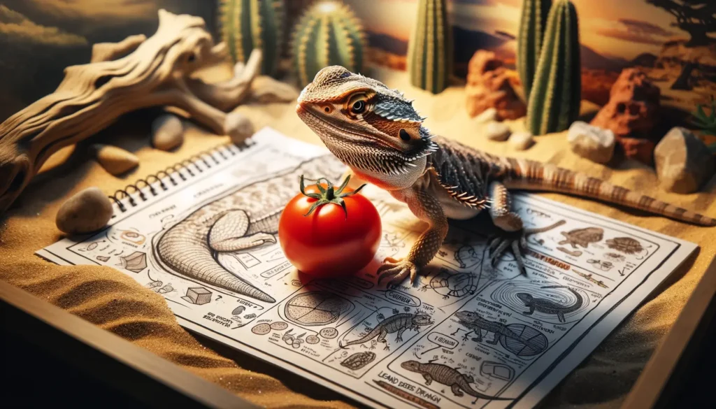 can bearded dragons eat tomatoes