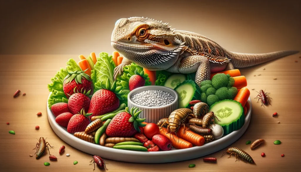 bearded dragon food list
