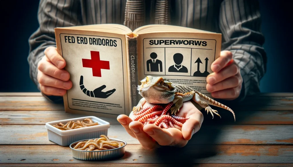 can superworms kill a bearded dragon