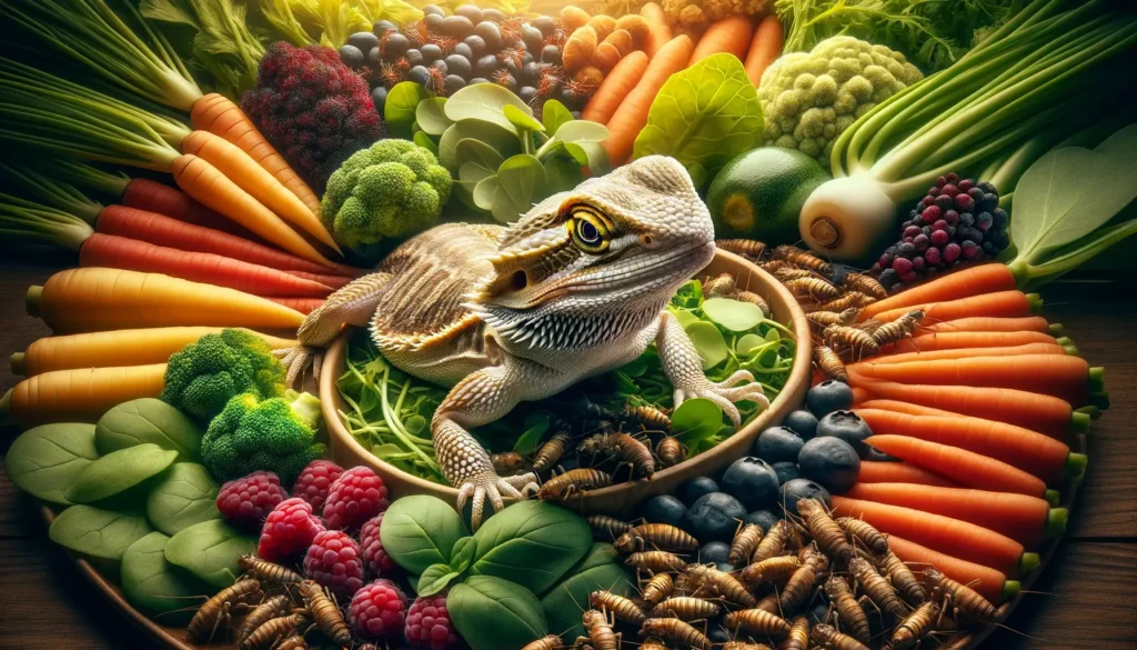 bearded dragon food
